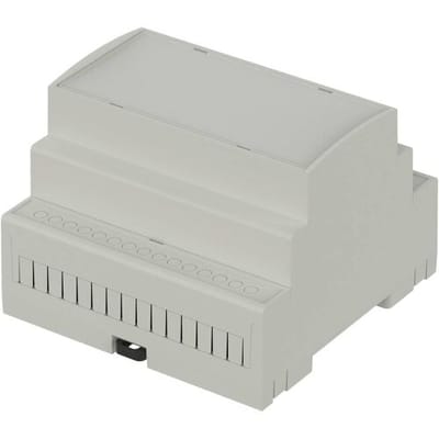 Bopla CombiNorm-Control CNC 87.5 SET DIN-rail-behuizing 89.20 x 89.80 x 65.30 ABS Grijs-wit (RAL 7035) 1 stuk(s)