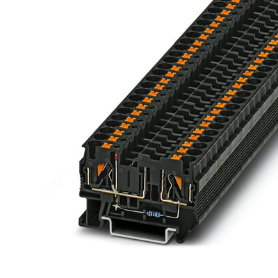 Phoenix Contact 3208964 Zekering-serieklem 6.2 mm Snelaansluiting Zwart 50 stuk(s)