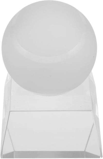 Sporttrofee Kristal - Winnaar Beker - Sportevenementen Vieren - Stevige Voet - 10 cm Hoog - Transparant