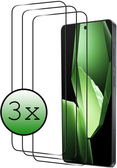 Screenprotector - 3 Stuks Geschikt voor OnePlus 13R - Full Cover - Beschermglas - Gehard Glas - Tempered Glass - Screen Protector