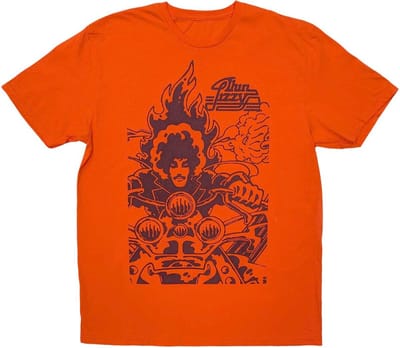 Thin Lizzy - The Rocker Heren T-shirt - M - Oranje