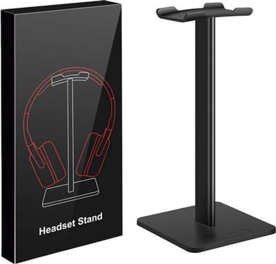 Koptelefoon Standaard Universeel - Headset Stand - Hoofdtelefoonhouder - Zwart