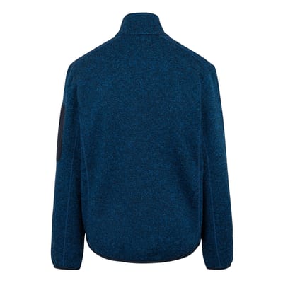 Regatta Heren Newhill Marl Full Zip Fleecejack (Snorkelblauw)