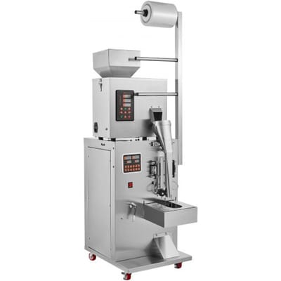 VEVOR Automatische Deeltjes Verpakkingsmachine,1-100g, Multifunctionele Zakje Poeder Zakje Weging Het Vullen Verpakkingsmachine, Poeder Vulmachine voor Thee Zaden Korrels Meel Bonen Glitter