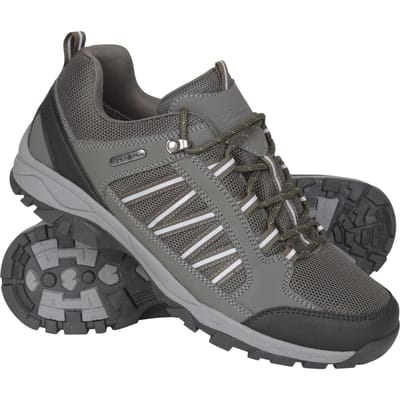 Mountain Warehouse Heren Pad waterdichte wandelschoenen (Kaki Groen)