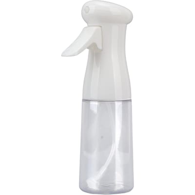 200ML Olie Spuitfles Ergonomische Draagbare Olieverstuiver Fles voor Keuken Koken Airfryer Salade wit