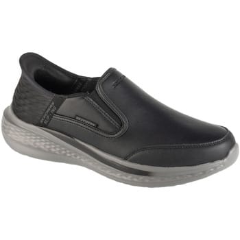 Skechers Slade - Cooper Heren Instappers - Zwart