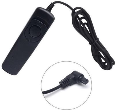 Qatrixx Camera‑Afstandsbediening RS‑80N3 – Compatibel met Canon 1D‑serie, 5D‑serie, 6D, 7D, 50D/40D/30D/20D/10D, D30 & D60