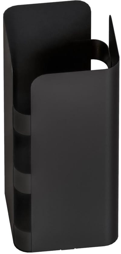 Gorillz Curvy Paraplubak - Zwart - Design Parapluhouder Metaal - Voor Binnen - Moderne Stijl - Geschikt voor Meerdere Paraplu’s