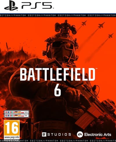 Dailygoods- Videospel Battlefield 6 Phantom Edition - Downloadbare game - Battlefield Pro-token - Battle Pass - Exclusieve beloningen - Ultieme oorlogservaring