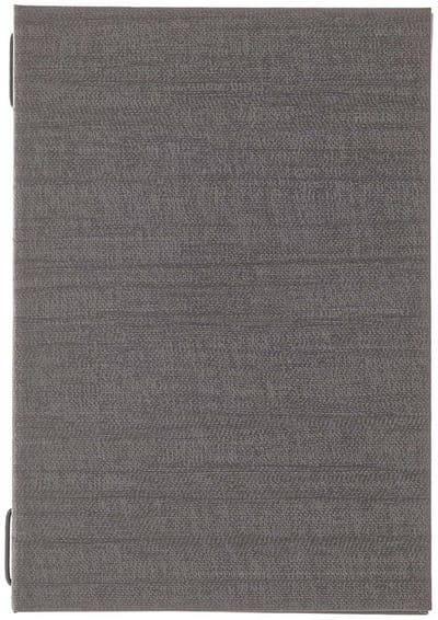 Menumap / Menukaart Mappen - Type: Luxury - Grey - A5