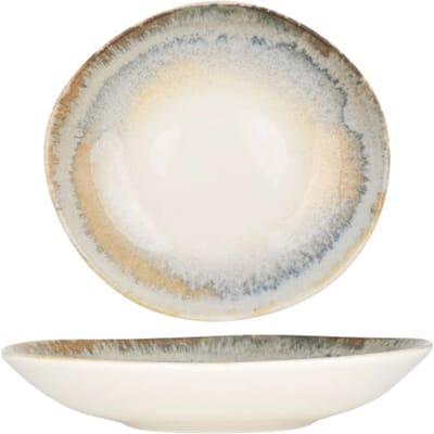 Bonna Diepbord - Knidos - Porselein - 26 cm (1000cc) - set van 6