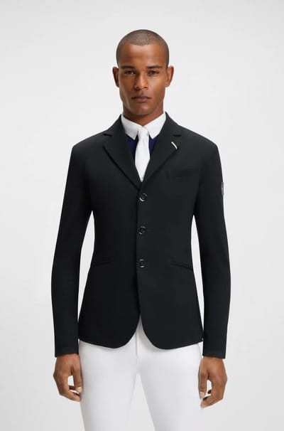 BOSS Equestrian SS26 Heren Wedstrijdjas Andrew Forato BLACK S