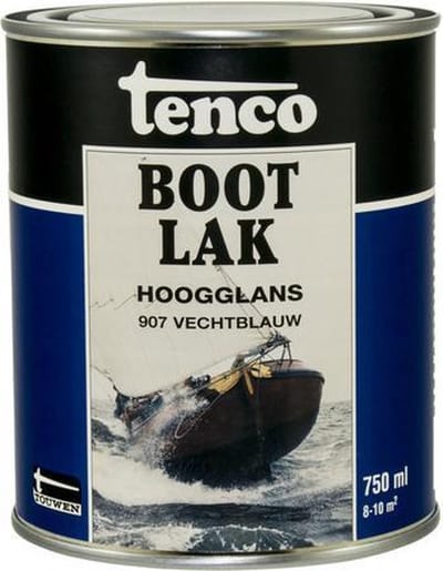 Touwen Tenco Bootlak Vechtblauw - 750 ml