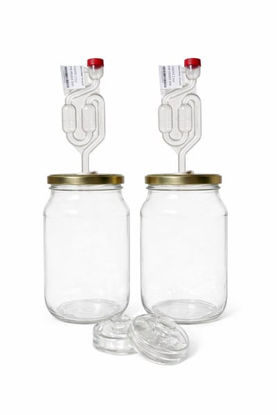 Natuurlijker leven® set om te fermenteren met 2 potten van 1.7 Liter