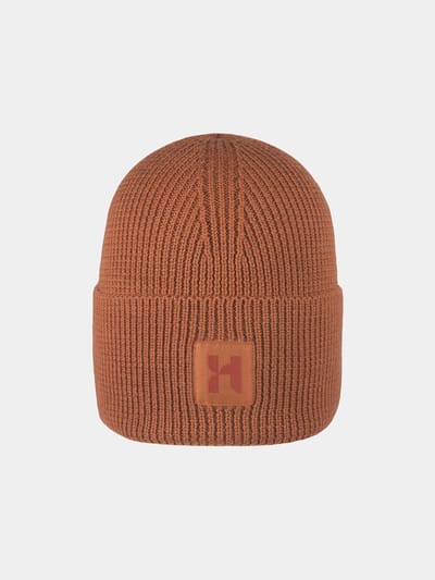 Darik - RWS Merino wollen muts - Roest