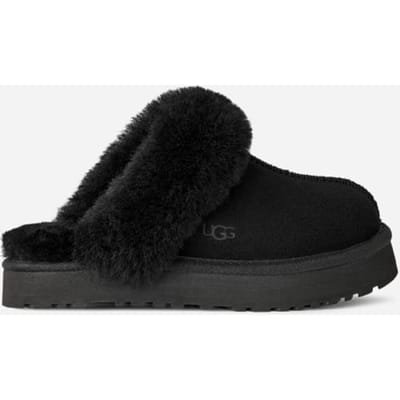 UGG® Disquette voor kinderen  in Black, Maat 32.5, Suede