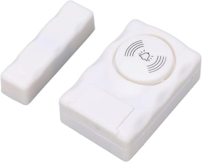 Deur Alarm - Melder Sensor - Beveiliging Thuis - Draadloze Installatie - Compact Formaat - Wit
