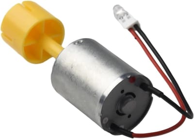 Mini Windturbine Generator - Kleine Windmolen - Educatief Model - 360 Graden Windvang - 100mm Diameter - Multicolor