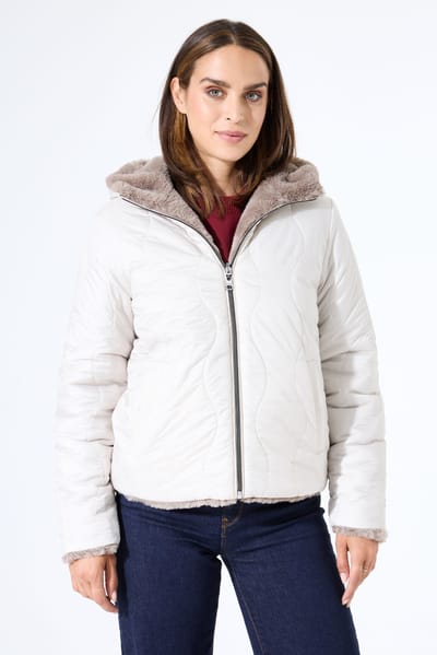 Reversible Parka voor vrouwen Garcia
