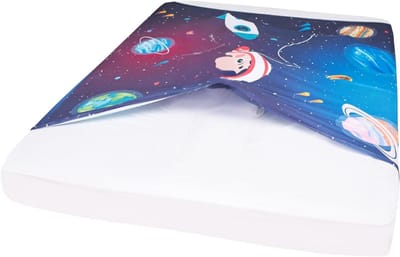 CLGP® Slaaptunnel voor 1 Persoons bed - Alternatief Verzwaringsdeken Kind - Bedtunnel - Blauw