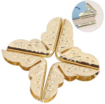 Dailygoods- Boekhoekjes 100 Stuks - Hoekbeschermer - Scrapbooking - Fotoalbums - Notitieboeken - Hoogwaardige Kwaliteit - Hoekbeschermers