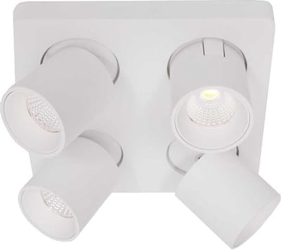 Spot Laguna Led Wit 4Lichts