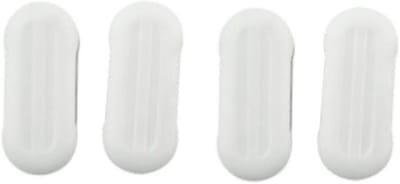 Toiletbril Bumper Set - Reserveonderdelen - Toilet Reparatie - Universele Pasvorm - 4 Stuks - Wit