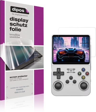 dipos – 4x Beschermfolie geschikt voor KINMRIS R36S 3.5 Zoll | Krasbestendige & heldere Screenprotector Ultra-Thin