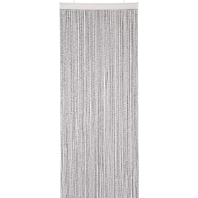Vliegengordijn Orchidea - Transparant/Zwart 90 x 220 cm