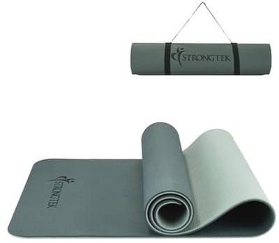Dikke Yogamat 8 mm van Duurzaam TPE - Antislip Sportmat voor Pilates en Vloeroefeningen