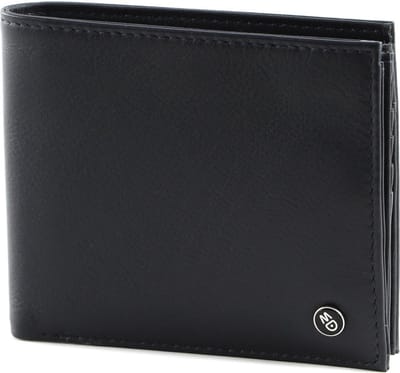 MANDARINA DUCK Leren Portemonnee Downtown Wallet Navy Donkerblauw