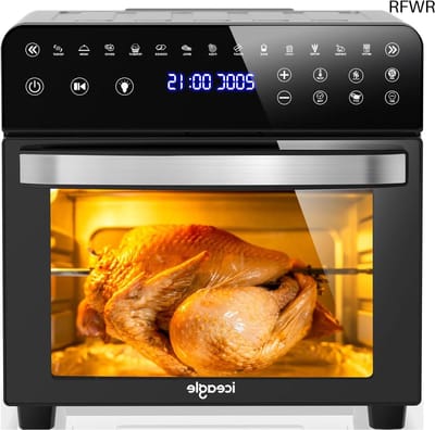 RFWR® Heteluchtfriteuse XXL 15L met 13 programma's - Gezond koken en energie besparen