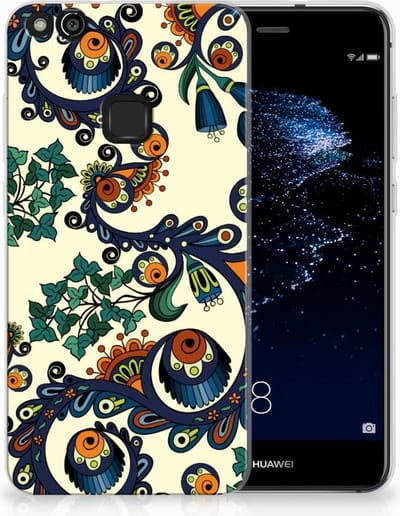 Siliconen Hoesje Huawei P10 Lite Barok Flower