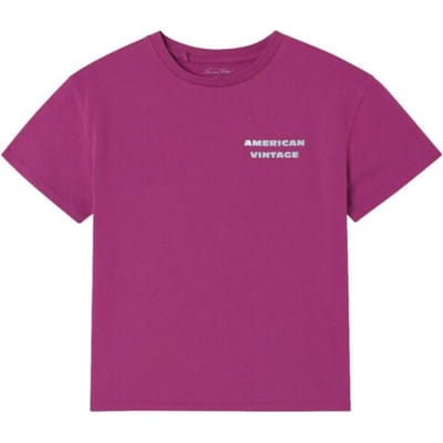 American Vintage T-shirt kfiz02aih