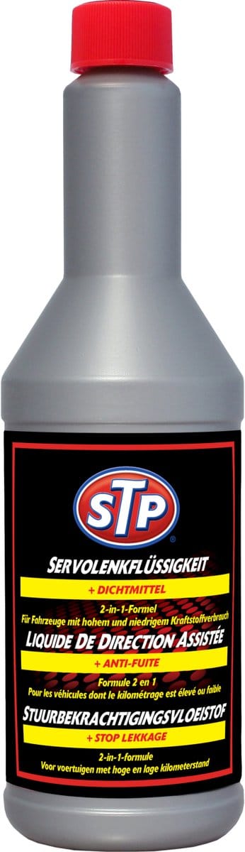 STP Servostuurvloeistof + Afdichtmiddel Olieverlies Stop Lekstop Servoolie