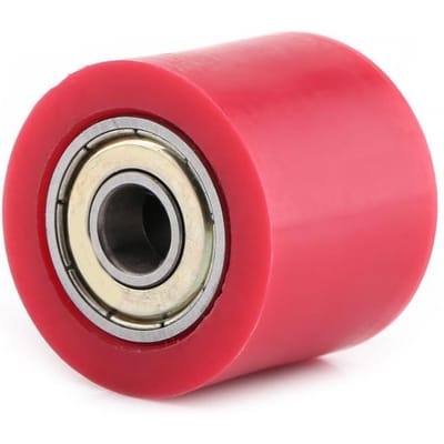 10mm Aandrijfketting Katrol Roller Slider Spanner Wielgeleider Voor Straatmotor Motorfiets Zwart