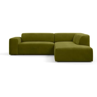Hoekbank Nina Big rechts velvet | NADUVI Collection