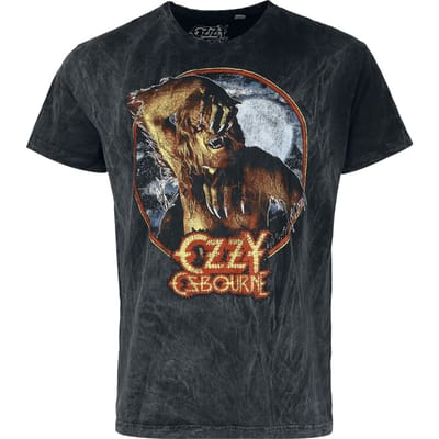 Ozzy Osbourne T-shirt - Logo Bark - S tot 4XL - voor Mannen - antraciet