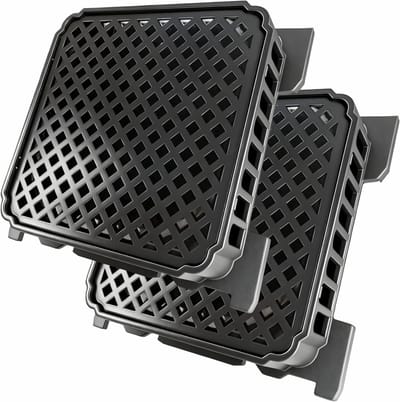 Actief koolfilter voor Fresh Air koelkast, vervangend geurfilter voor ventilatorruimte, 43 x 43 x 10 mm, optimale luchtcirculatie en frisse geur