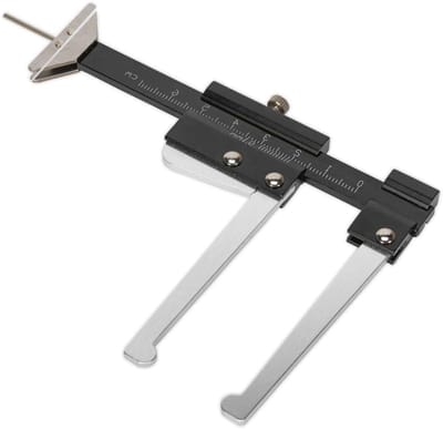 Remschijf Remklauw - Meetinstrument - Auto Onderhoud - Met Banden Profielmeter - 0-56 mm - null