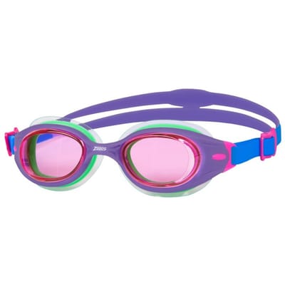 Zoggs Kinder/Kinder Little Sonic Air 2.0 Logo Zwembril (Violet/Roze)