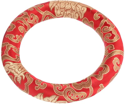 Allecto - Ring Kom Kussen - Hoogwaardige Klankschaal Accessoires - Zijde Materiaal - Geluidsreductie - Duurzaam en Comfortabel - Geschikt voor Muzi...