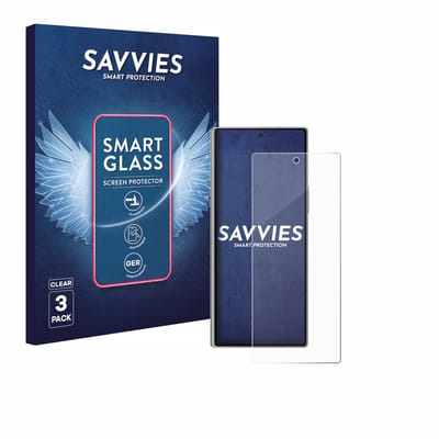 3 Stuks Savvies Screenprotector - geschikt voor Samsung Galaxy Z Fold 6 5G - beschermfolie glas transparant