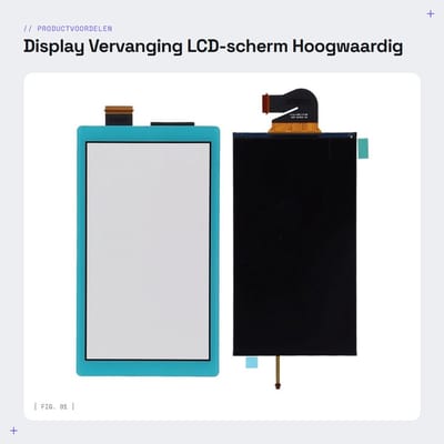 Dailygoods- LCD-Scherm Hoogwaardig Materiaal - Vervanging - Touchscreen - Gereedschapsset - Professionele Chipset - Eenvoudig te Installeren - Vervangingsscherm