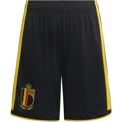 Adidas Belgium Korte Broeken Peuter - Zwart - Maat 123 - 128 CM - Poly Mesh