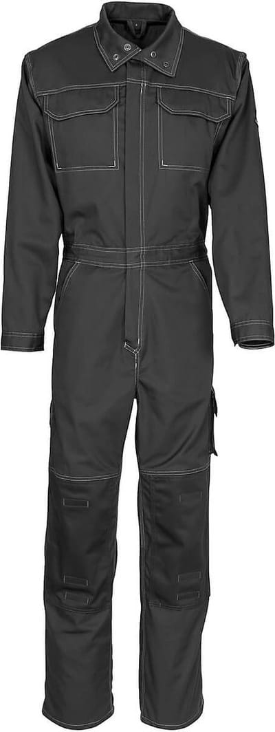 Mascot Industry Overall met kniezakken 10519-442 - Zwart - 2XL