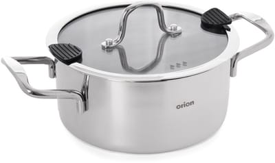 Kookpan Edelstaal met Deksel 20 cm, 3 l - Kookpot - Soeppan