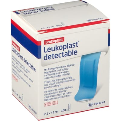 Leukoplast® Detectable 2,2 cm x 7,2 100 Pleister