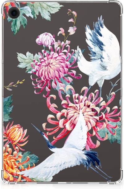 Samsung Galaxy Tab A9 Plus Back Case Bird Flowers
